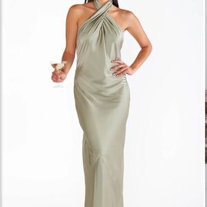 Jasmine Halter Maxi Dress
